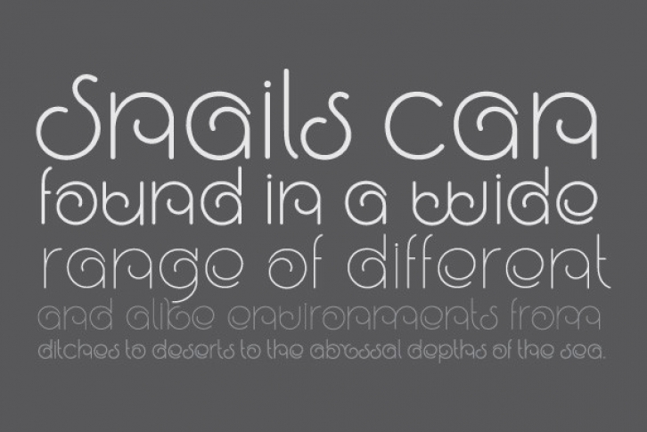 Snail Font Download