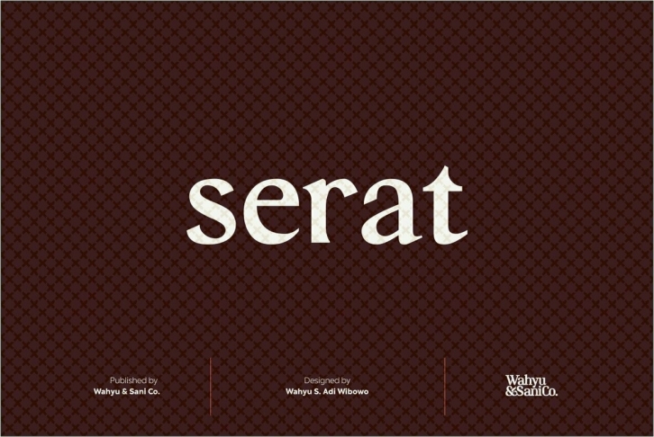 Serat Font Download