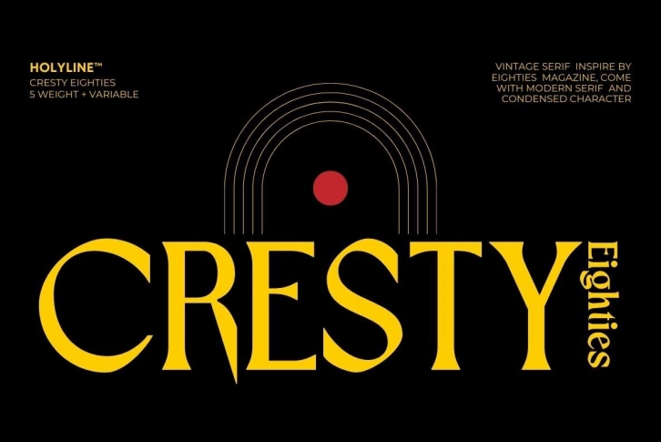 Cresty Eighties Font Download