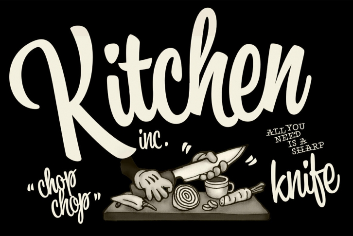 Kitchen Font Download