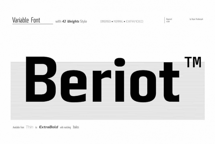 Beriot Font Download