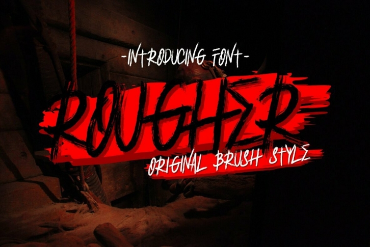 Rougher Font Download