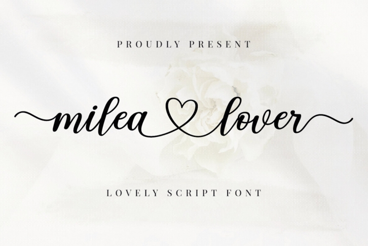 Milea lover Font Download