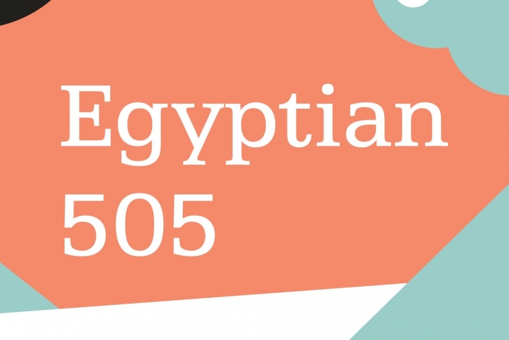 Egyptian 505 Font Download