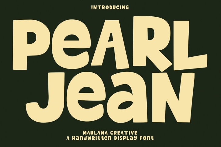 Pearl Jean Font Download