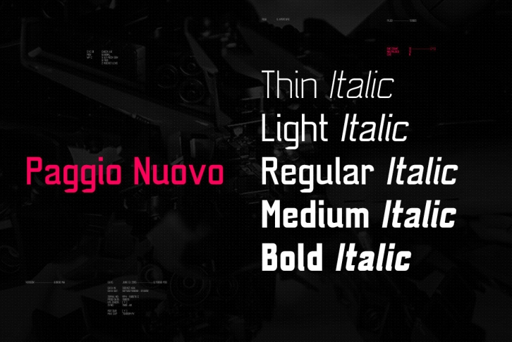 Paggio Nuovo Font Download