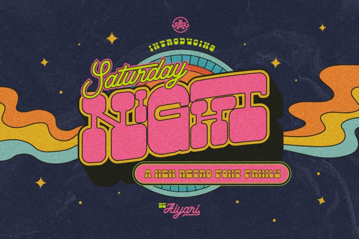 Saturday Night Font Download