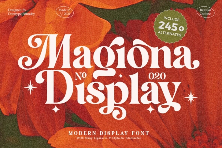 Magiona Display Font Download