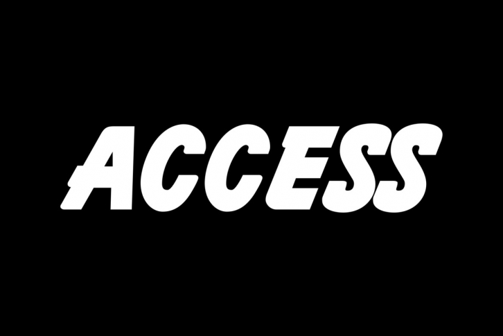 Access Font Download