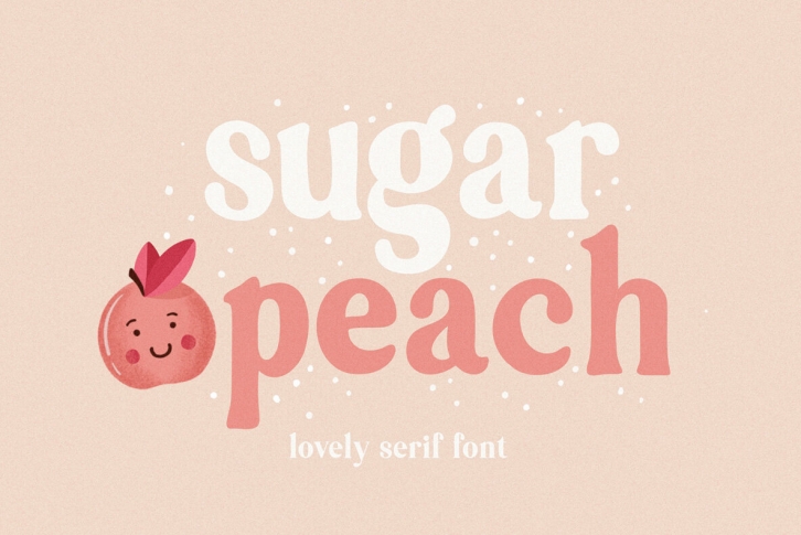 Sugar Peach Font Download