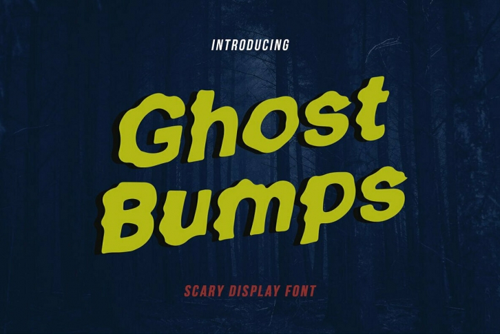 Ghostbumps Font Download