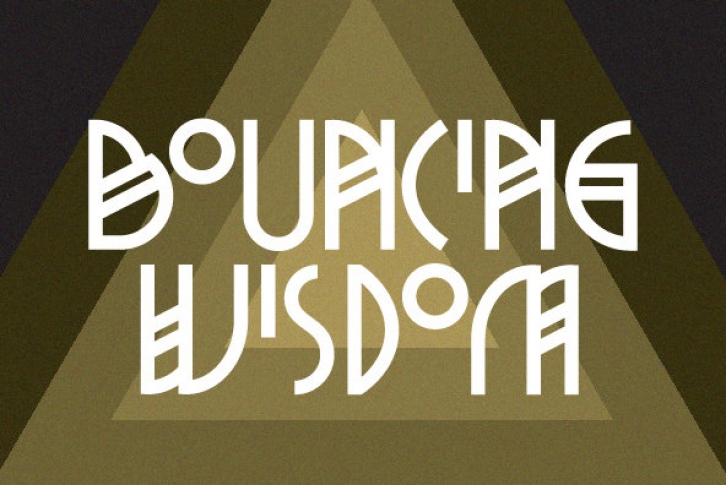 Bouncing Wisdom Font Download