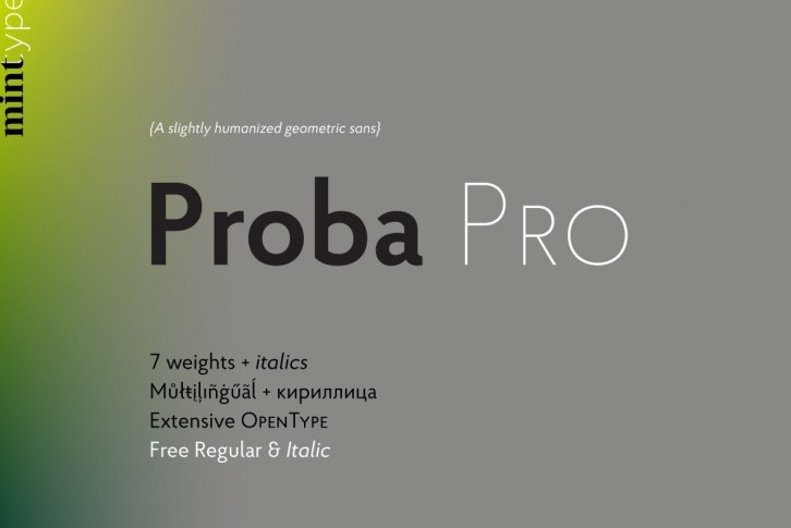 Proba Pro Font Download