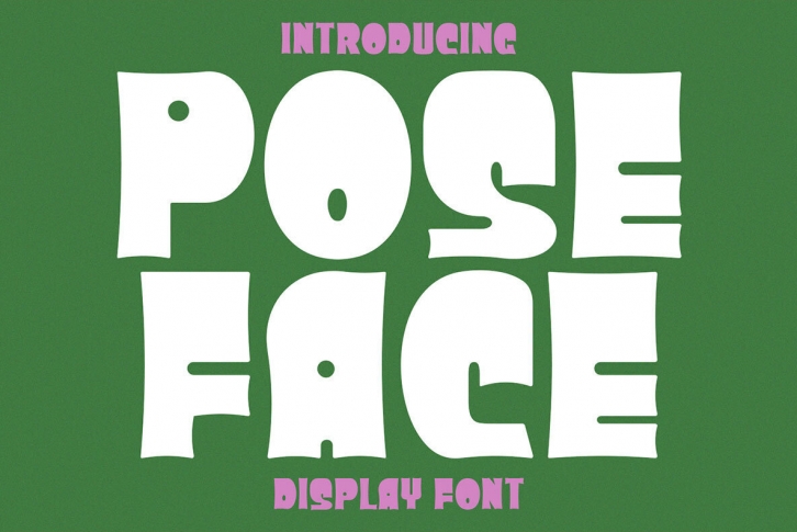 Poseface Display Font Download