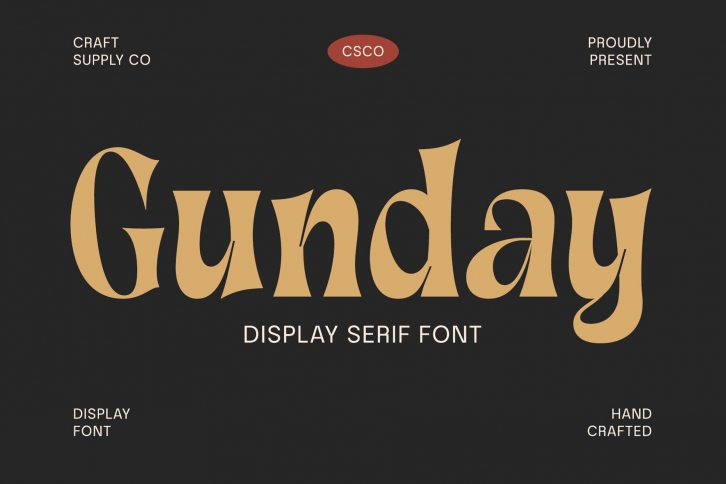 Gunday Font Download