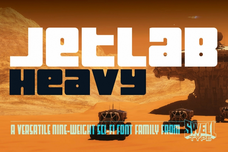 Jetlab Heavy Font Download