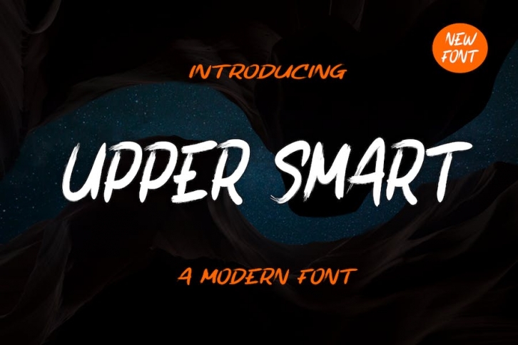 Upper Smart font Font Download