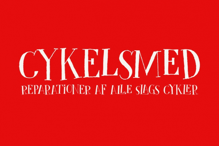 Cykelsmed Font Download