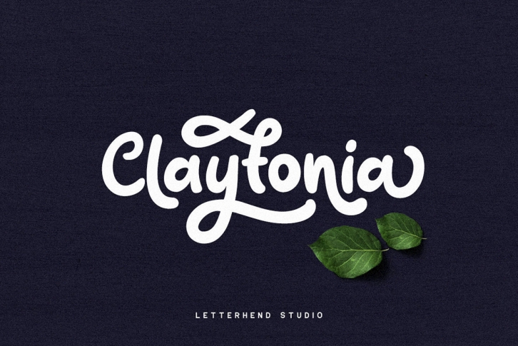 Claytonia Bold Script Font Download