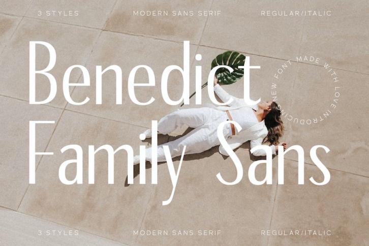 Benedict Sans Modern Sans Serif Font Download