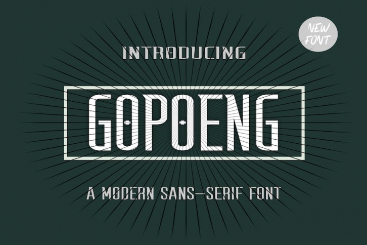 Gopoeng Font Font Download