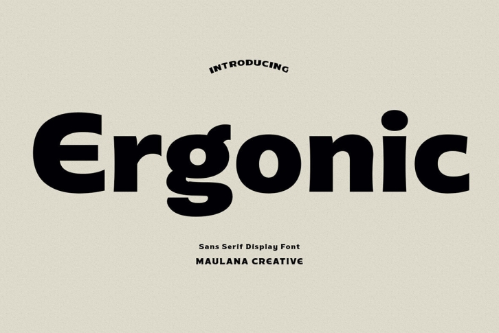 Ergonic Font Download