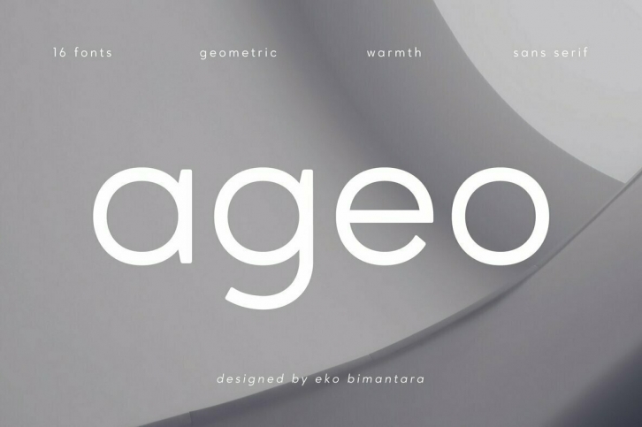 Ageo Font Download