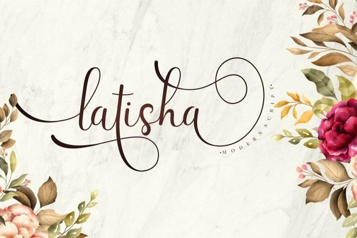 Latisha Font Download