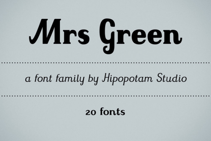 Mrs Green Font Download