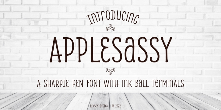 Applesassy Font Download