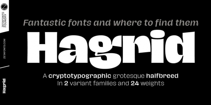 Hagrid Font Download