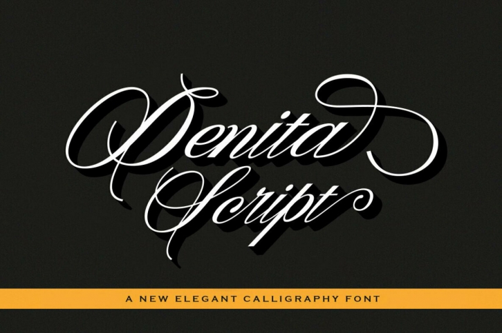 Denita Script Font Download