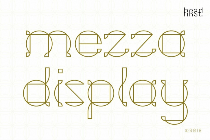 Mezza Display Font Download