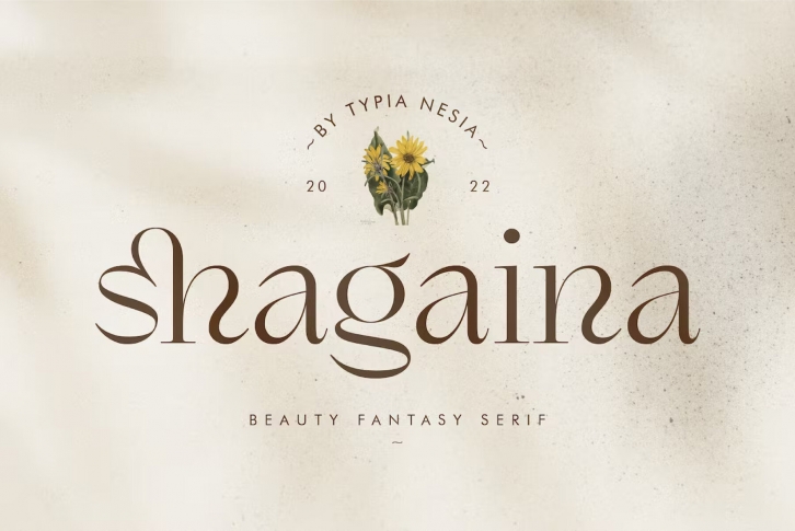 Shagaina Font Download