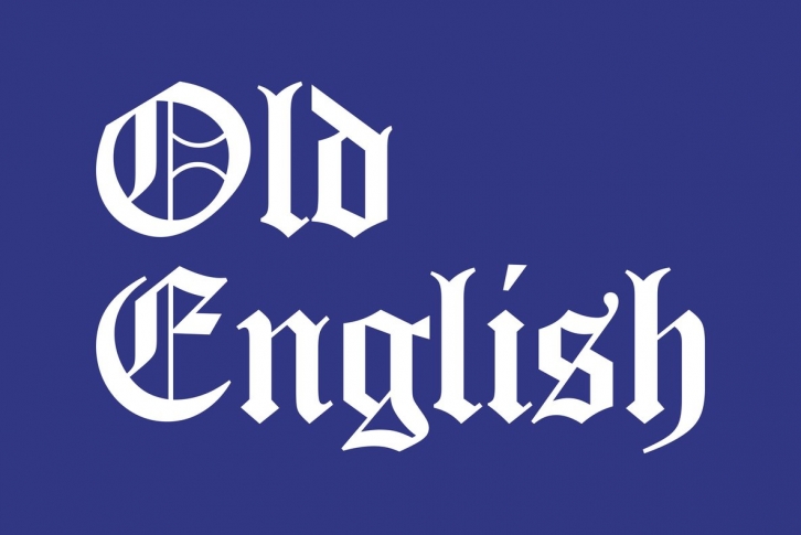 Old English Font Download