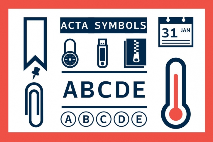 Acta Symbols Font Download