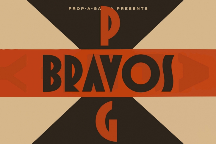 PAG Bravos Font Download