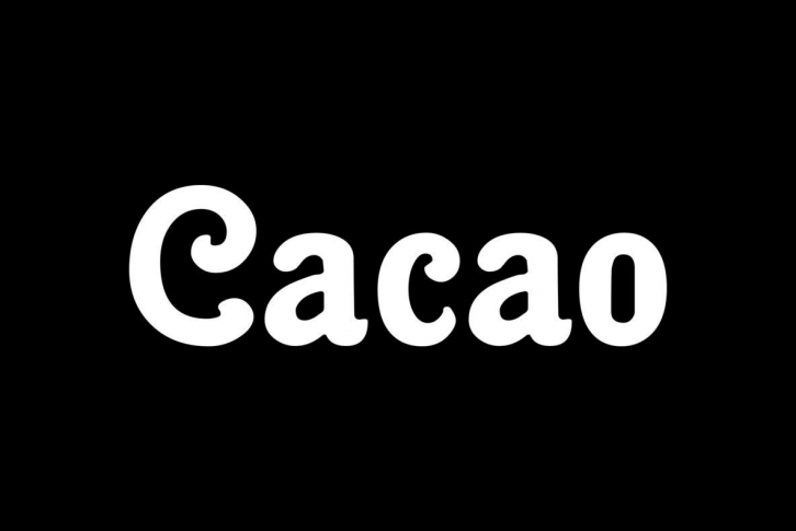 Cacao Font Download