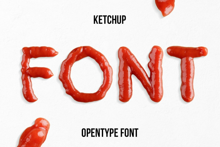 Ketchup SVG Font Download