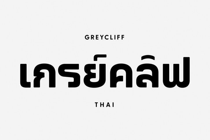 Greycliff Thai CF Font Download