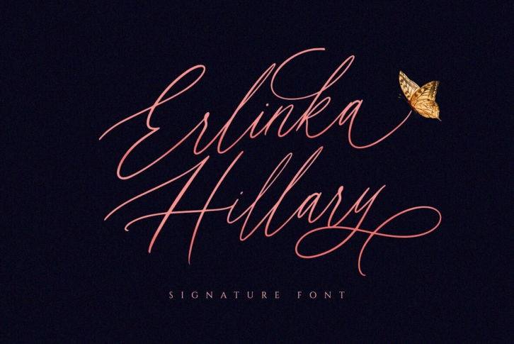 Erlinka Hillary Font Download