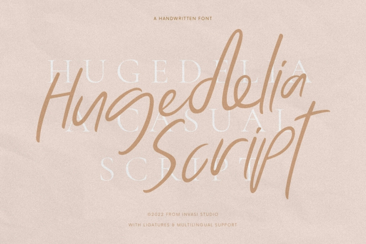 Hugedelia Font Download