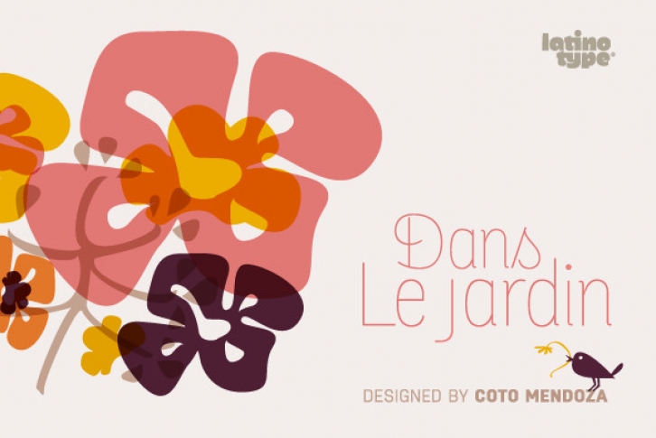 Dans Le Jardin Font Download