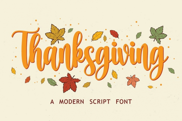 Thanksgiving Font Download