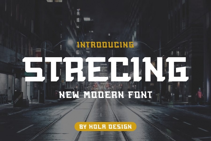 Strecing Font Download