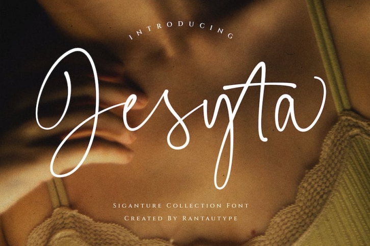 Jesyta Signature Font Font Download