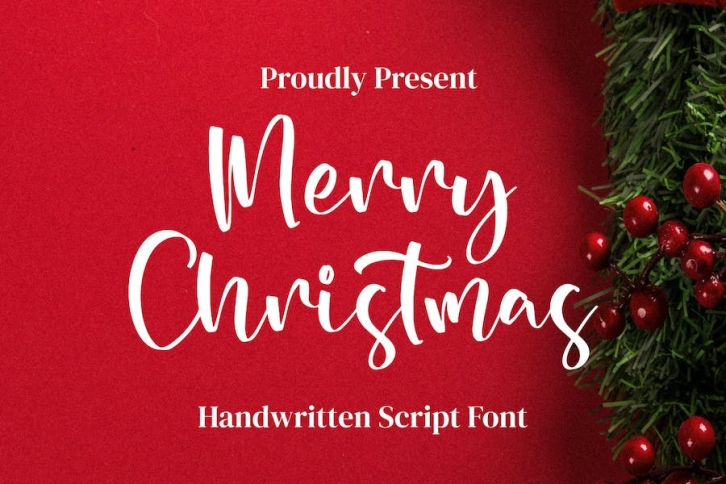 Merry Christmas Font Download