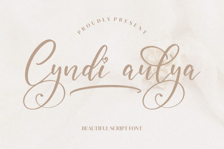 Cyndi aulya Font Download