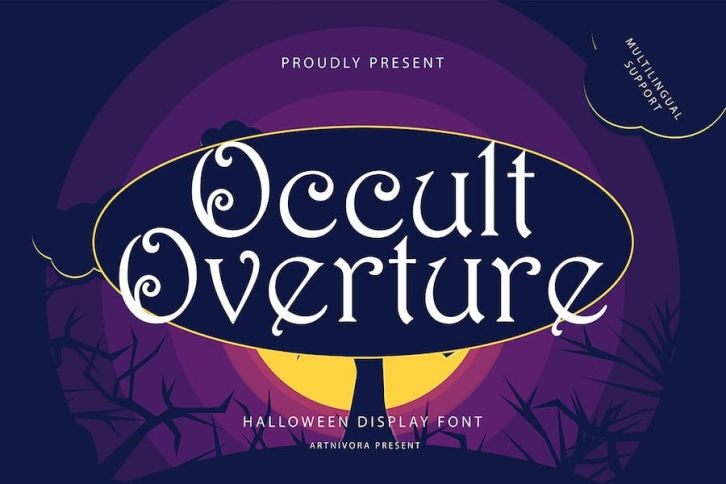 Occult Overture - Display Font Font Download