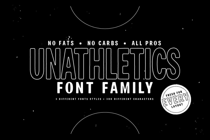 Unathletics Font Download